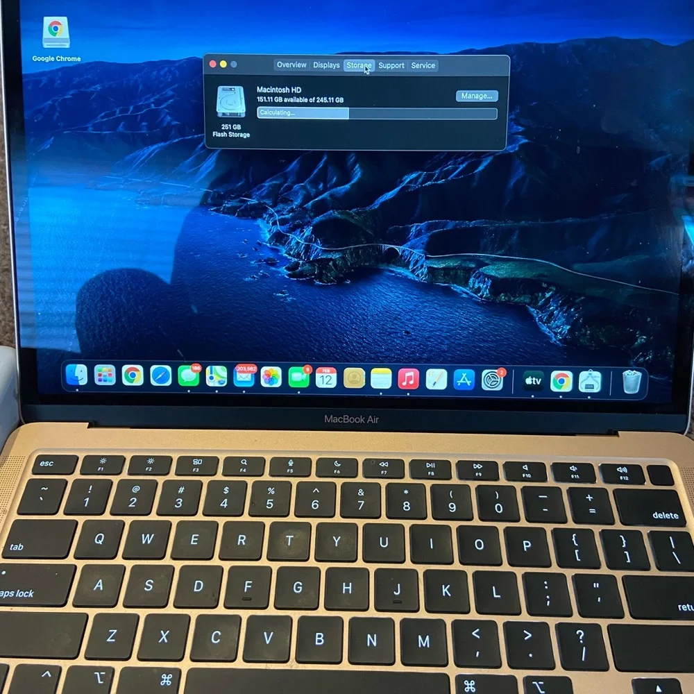 Apple sleek macbook